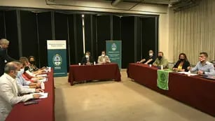 El Gobierno recibió a los gremios en el Aconcagua Arena para la discusión salarial 2022