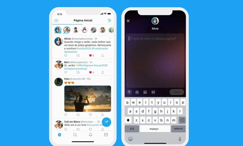 Twitter lanza Fleets, una función para publicar mensajes que desaparecen después de 24 horas y es muy similar a las historias de Instagram. 