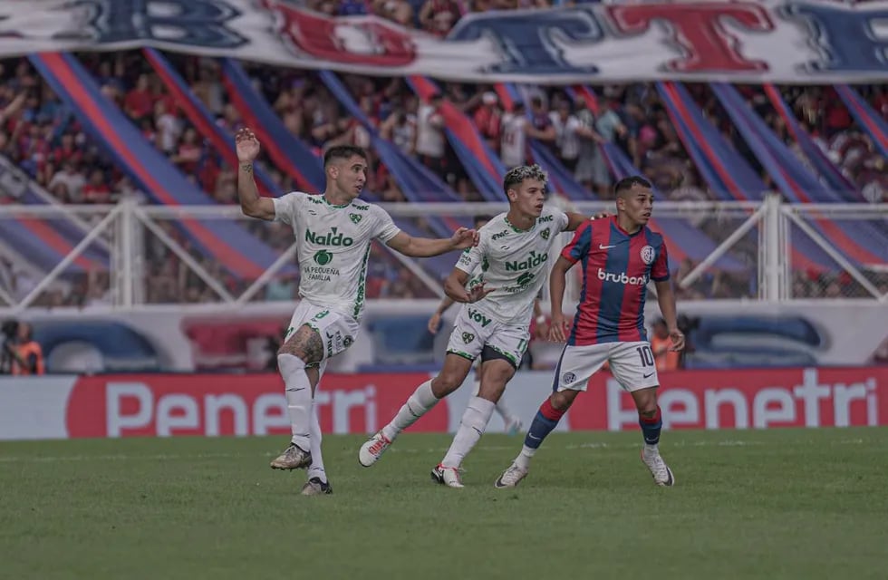 San Lorenzo enfrentó a Sarmiento, este sábado, por la fecha 11 de la Copa de la Liga. (Prensa Sarmiento)