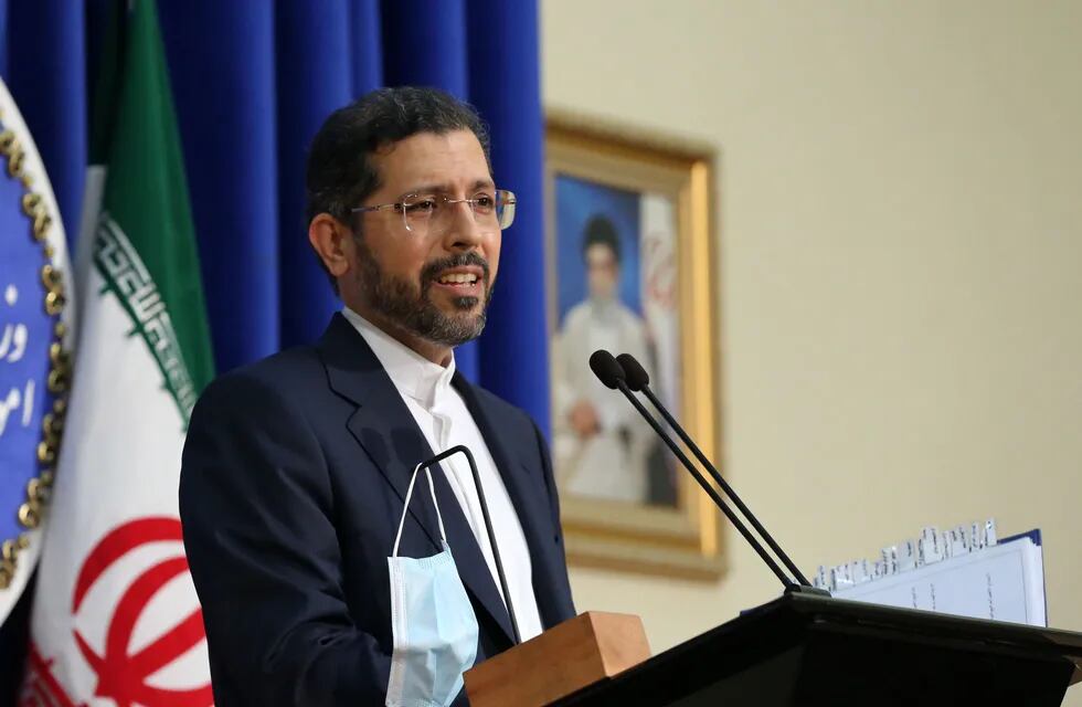 Portavoz del Ministerio de Relaciones Exteriores de Irán, Saeed Khatibzadeh.