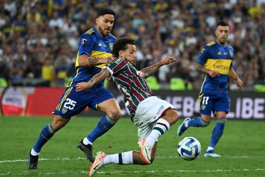 Bruno Valdez (25) podría dejar Boca ante la falta de continuidad. (AFP)