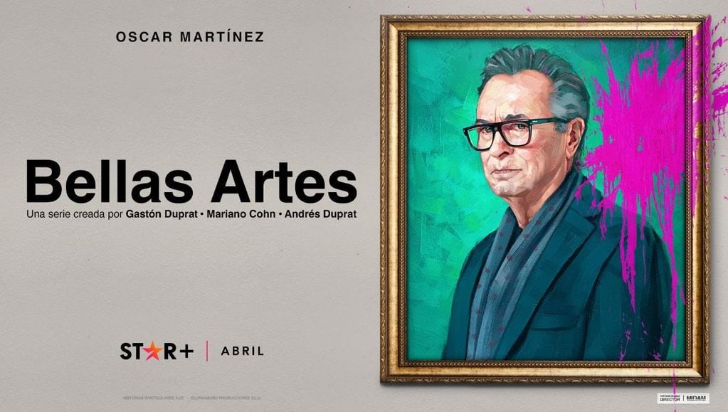 Bellas artes, la nueva serie de Duprat-Cohn con Oscar Martínez (Star+)
