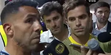 El Apache salió del vestuario junto a Fernando Gago y habló sobre la situación que están viviendo los jugadores de Boca.