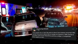 Cuatro mendocinos murieron tras un tremendo choque en Córdoba