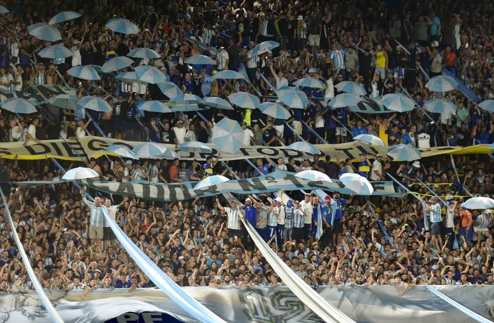 La Bombonera lució repleta para presenciar el Argentina-Uruguay de las eliminatorias sudamericanas. (Fotobaires)