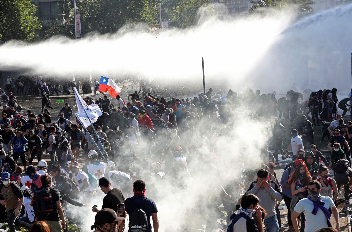 Fotogalería: las imágenes más impactantes de las protestas en Chile
