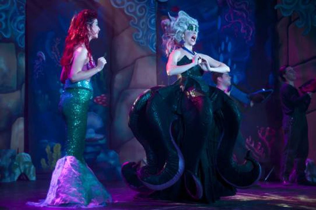 "La Sirenita, una aventura musical" es uno de los espectáculo foráneos que llega en vacaciones.