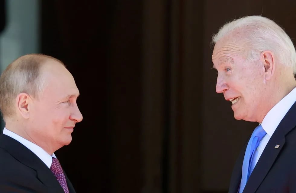 Vladimir Putin y Joe Biden, presidentes de Rusia y EE.UU. respectivamente.