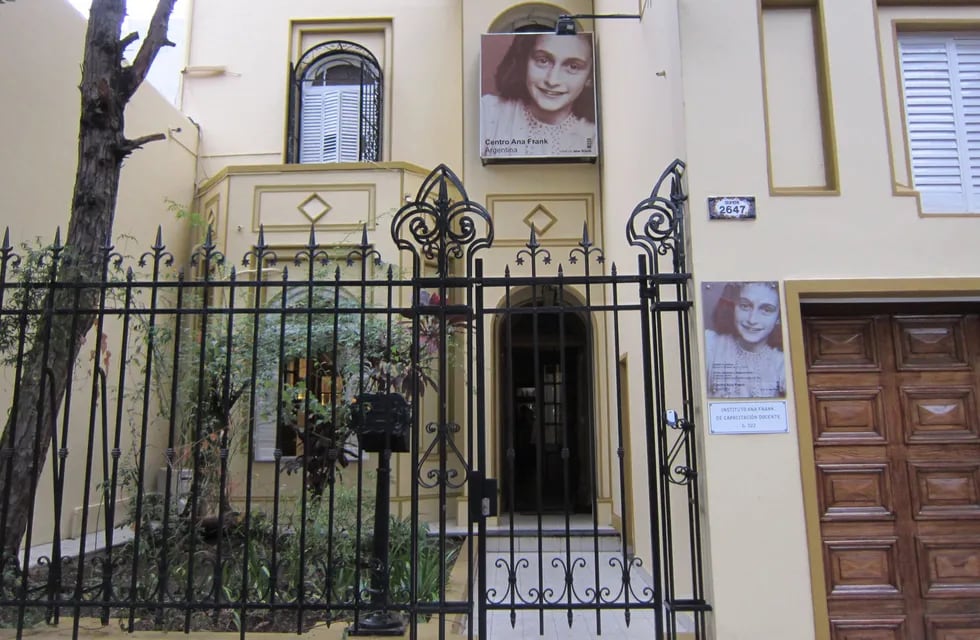 Domicilio donde se encuentra el Museo de Ana Frank en Mendoza / Gentileza