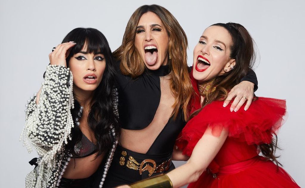 Lali Espósito, Natalia Oreiro y Soledad Pastorutti estrenaron “Quiero Todo” una cumbia con mucho glamour.