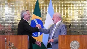 Alberto y Lula en Brasilia. Twitter / @alferdez
