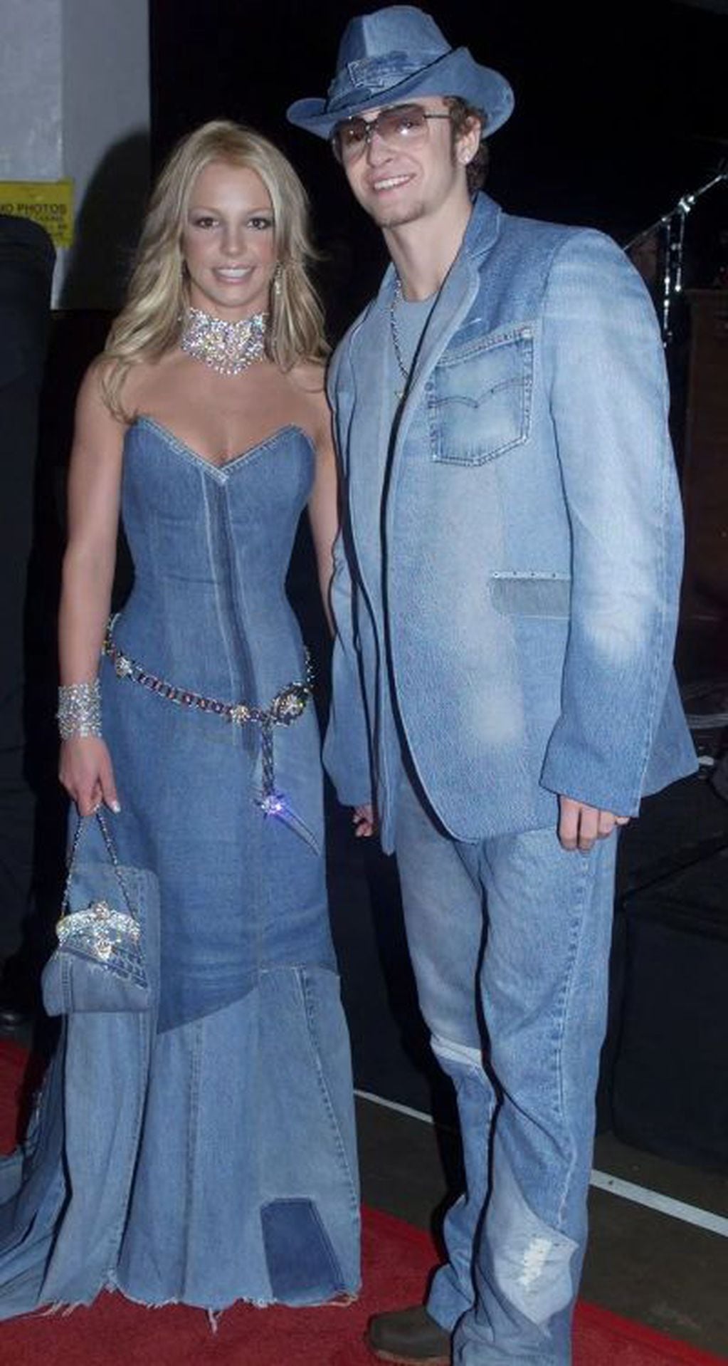 Britney Spears y Justin Timberlake en el 2001