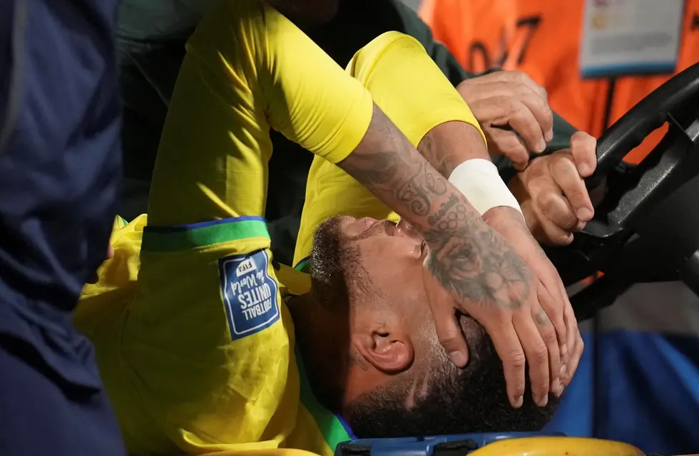 Neymar fue operado con éxito. / Gentileza.