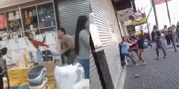 un comerciante golpeó a su empleada y le saquearon el local