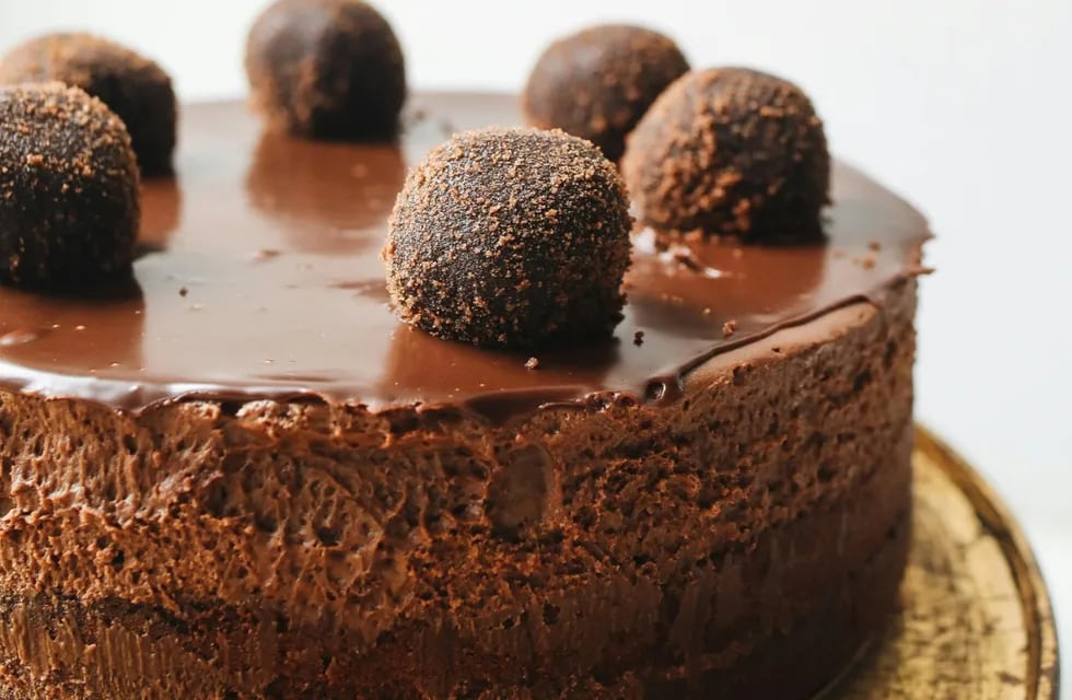 La mejor torta de chocolate sin azúcar ni harina