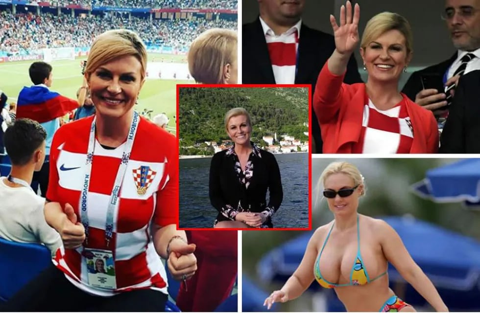 La verdad detrás de las fotos de la Presidenta de Croacia en bikini
