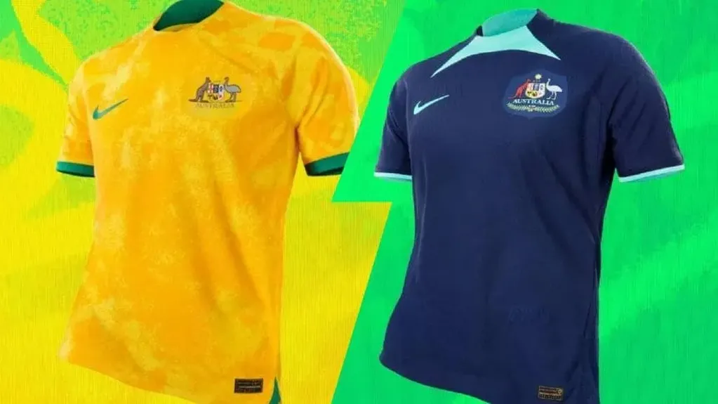 La camiseta de Australia /Gentileza TyC Sports