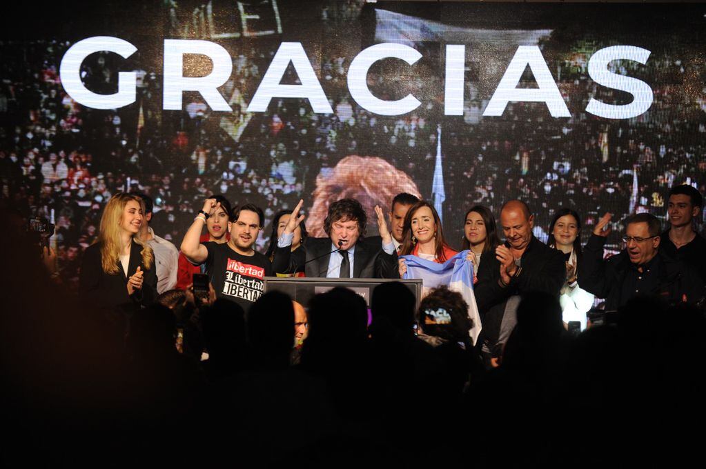 Javier Milei, la sorpresa en estas elecciones PASO 2021 en CABA. Foto: Clarín  