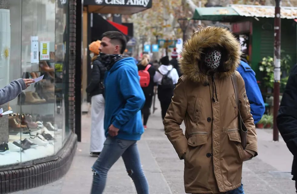 Frío con temperaturas bajas en Mendoza