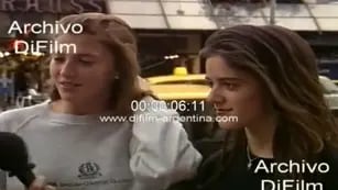 Se “encontró” en un video viral de los 90