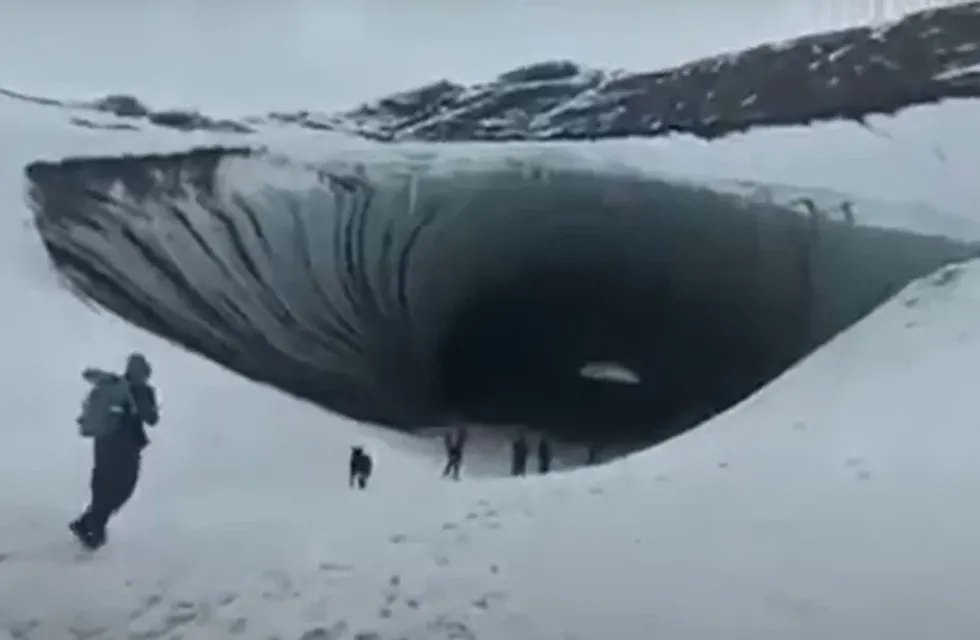 Una roca de hielo aplastó a un turista brasileño en Ushuaia