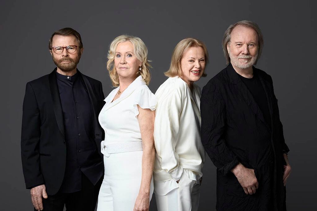 De izquierda a derecha, Bjorn Ulvaeus, Agnetha Fältskog, Anni-Frid Lyngstad y Benny Andersson.
