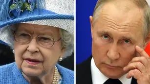 Isabel II y Putin
