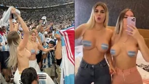 Argentinas haciendo topless