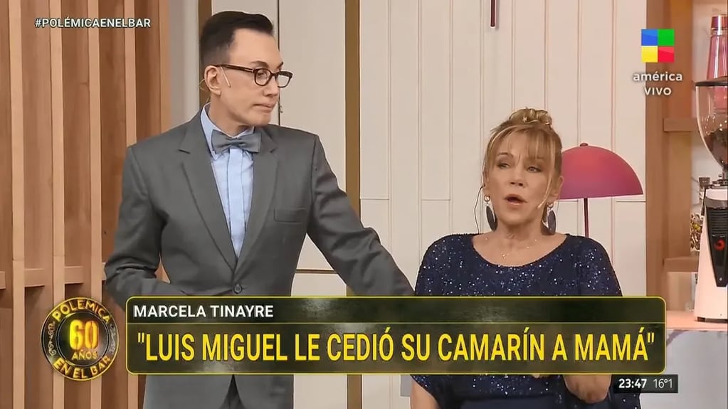 Marcela Tinayre detalló el encuentro entre Mirtha Legrand y Luis Miguel.