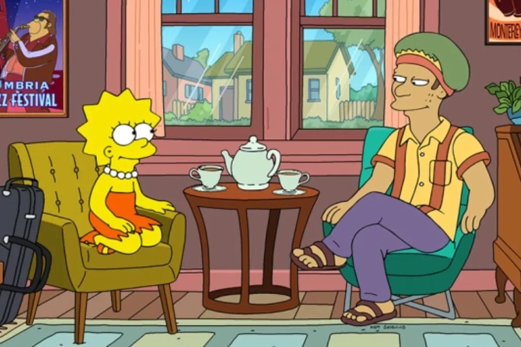 Los Simpson incorporan un personaje sordo llamado Monk, quien es hijo del saxofonista Encía Sangrante Murphy