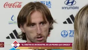 Luka Modric agradeció a la hinchada argentina por los aplausos y le deseó suerte a Messi en la Final