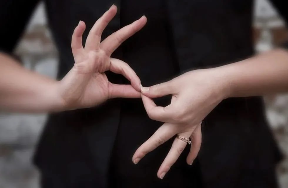 Lengua de señas. Imagen ilustrativa.
