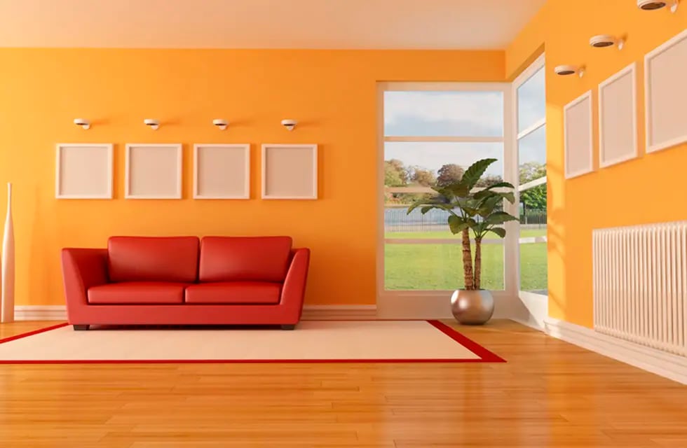 La alegría y la energía del naranja invade toda tu casa
