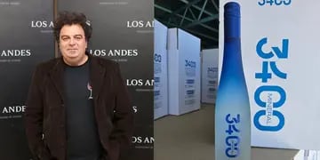 Alejandro Vigil lanzó su línea de agua mineral