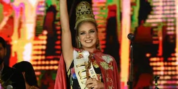 La joven, que representó a Vista Flores, obtuvo 74 votos durante de la fiesta que se llamó "Vendimia, esencia de América Latina”. 