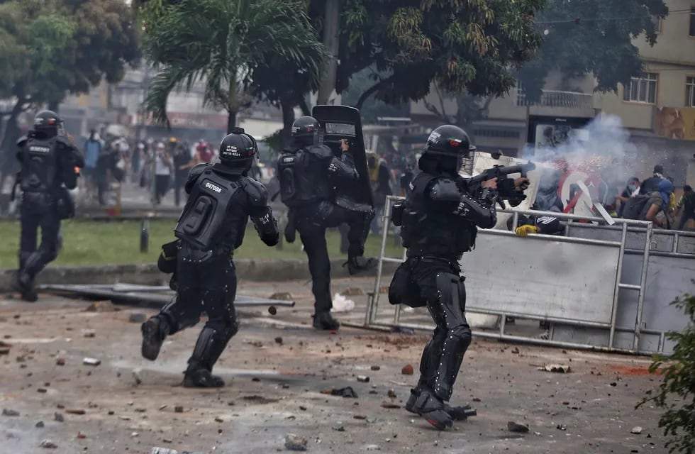 Protestas y represión en Colombia - AP