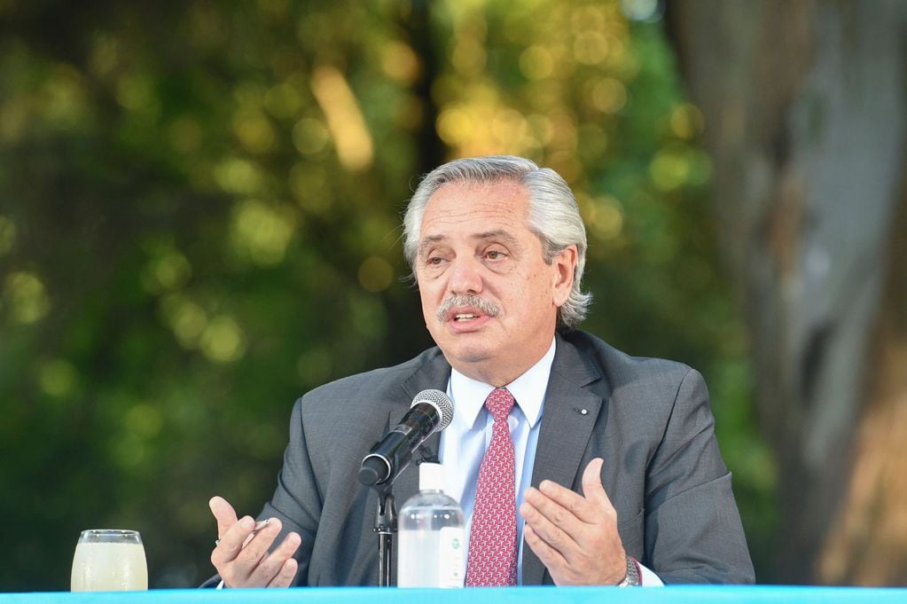 El presidente Alberto Fernández presentó en Olivos el nuevo programa de Precios Cuidados y habló sobre la inflación.