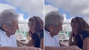 Shakira y un momento conmovedor con su padre, que cumplió 91 años