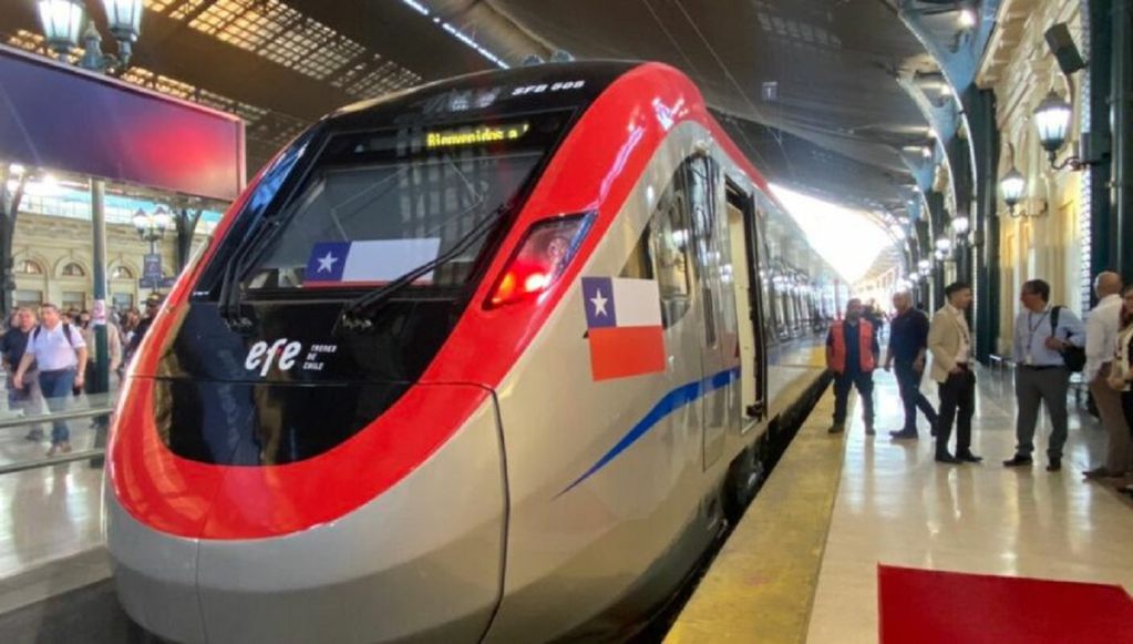 Tren rápido Santiago-Talca: el más veloz de Sudamérica está en Chile (Gentileza)