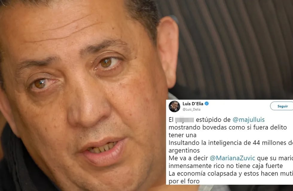 Luis D'Elía estalló en Twitter tras el informe que mostró la bóveda de los Kirchner 