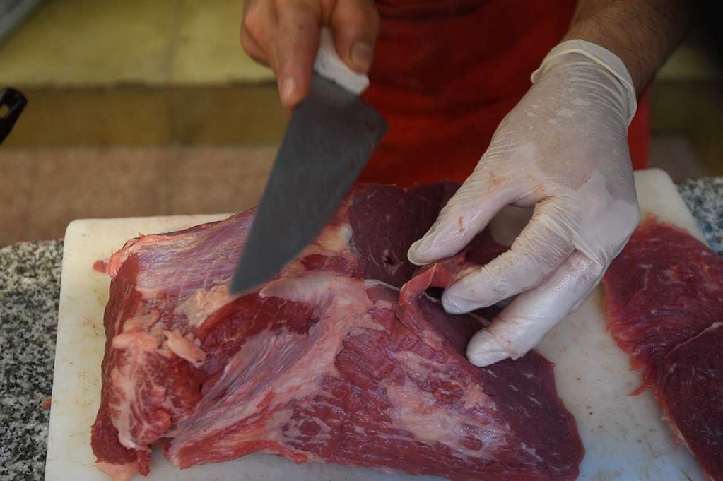 La carne es parte de la dieta habitual de la población argentina. Foto: José Gutierrez/ Los Andes 
