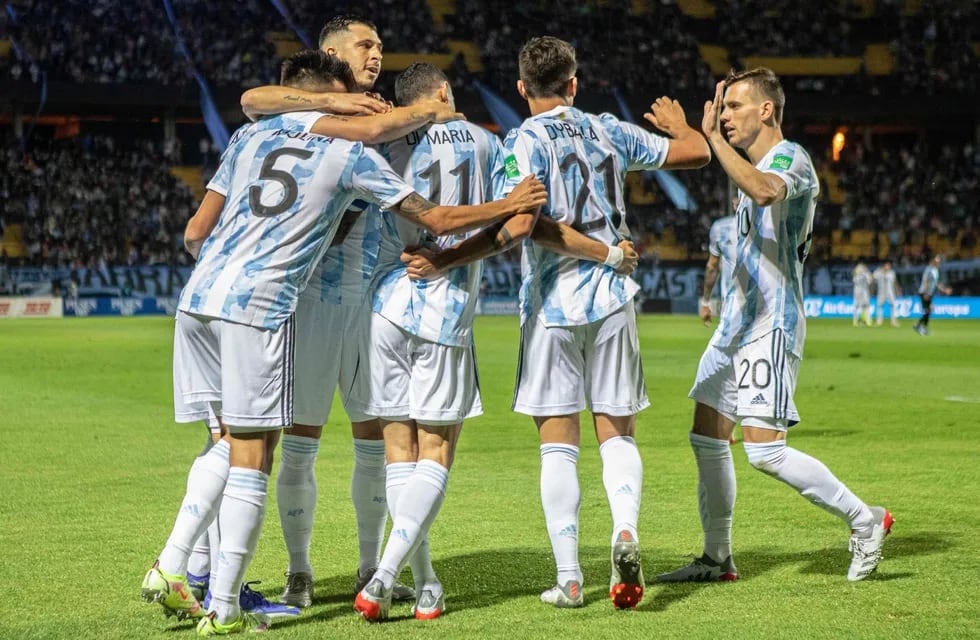 La Selección Argentina vs Uruguay.
