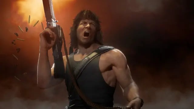 Rambo se une a los luchadores de Mortal Kombat 11