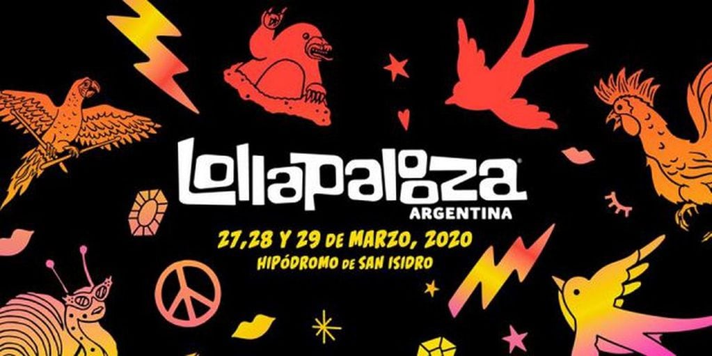 Los detalles del Lollapalooza que se canceló en 2020. / Archivo