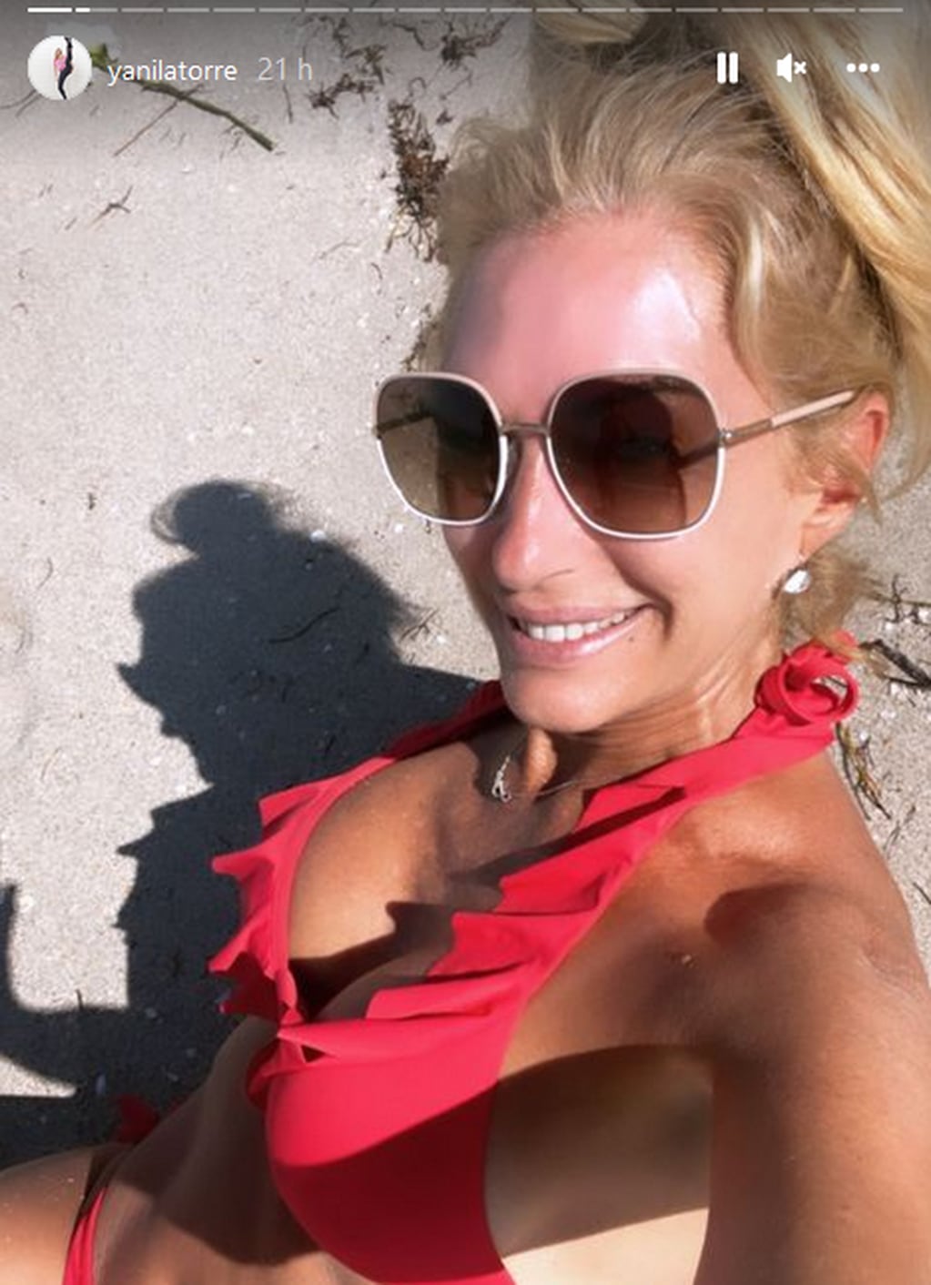 Yanina Latorre con una bikini para el infarto