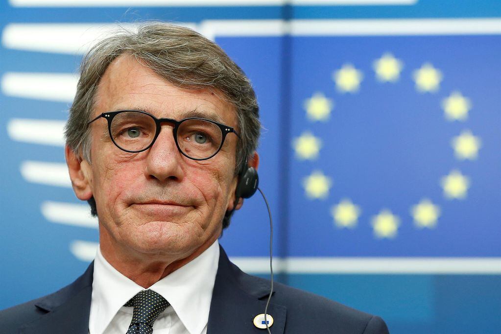 David Sassoli, presidente del parlamento europeo