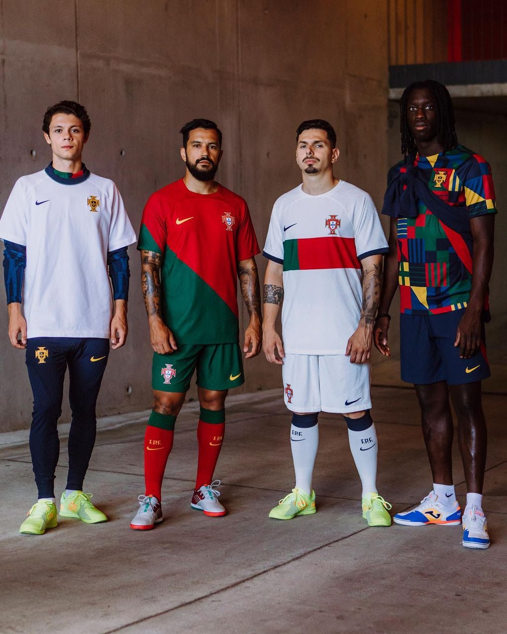 El kit oficial de Portugal para el próximo Mundial