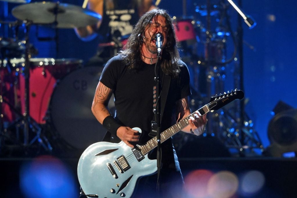 Foo Fighters en el Lollapalooza Argentina 2022. (Télam)