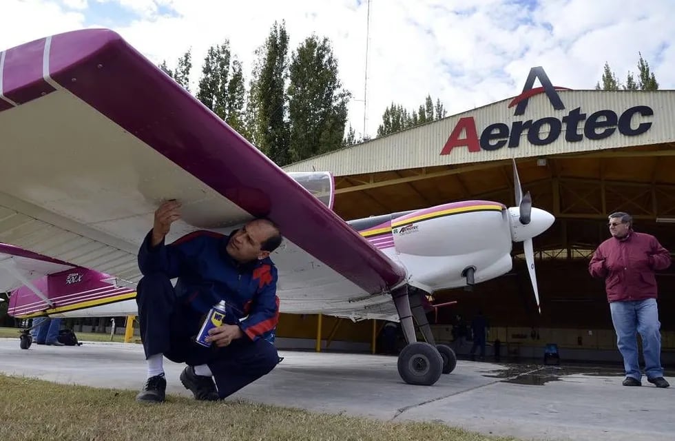 Quedó inaugurada la fábrica mendocina de aviones en Rivadavia