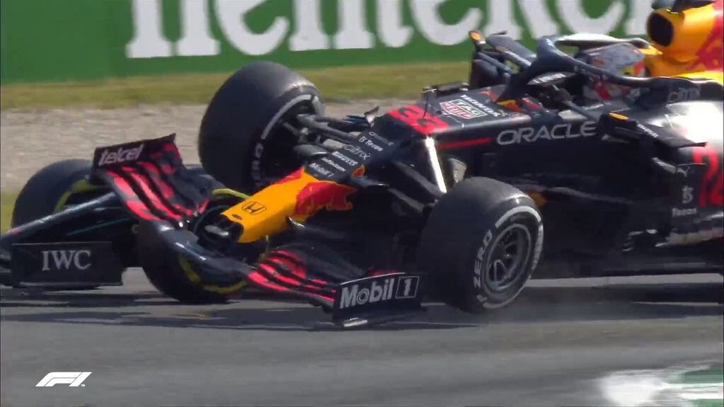 F1: Verstappen fue sancionado por el incidente con Hamilton